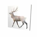 Fondo 16 x 16 in. Deer & Forest-Print on Canvas FO2789463